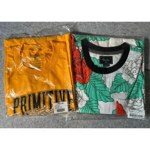 New 2 Pack of Primitive Skateboard T-Shirts Size XXL 2XL